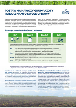 „Postaw na nawozy GA i dbaj z nami o swoje uprawy”